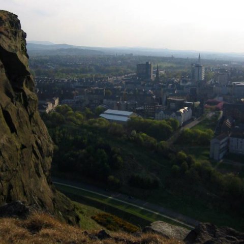 Holyrood crags