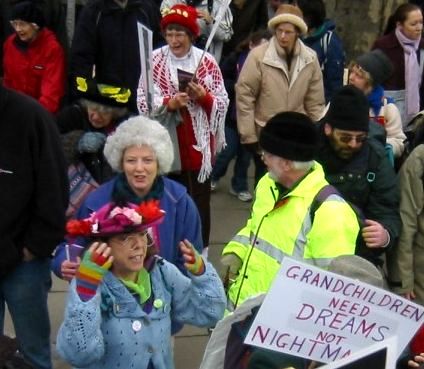 Grandchildren need dreams not nightmares - pensioners for peace