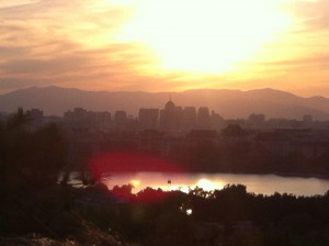 Sunset from Jingshan
